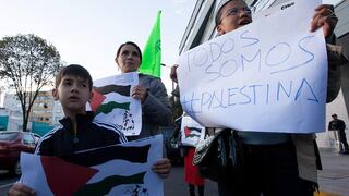 Ecuador: Ciudadanos protestan por la incursión israelí en Gaza