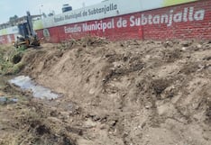 Ica: Buenos Aires sin agua tras rotura de tubería matriz cerca del estadio José Carlos Mariátegui