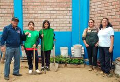 Implementan biohuertos en colegios de Trujillo