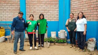 Implementan biohuertos en colegios de Trujillo