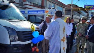 Ambulancia entregada al SAMU Junín está fuera de servicio y requiere mantenimiento