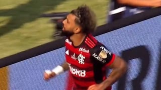 Flamengo acaricia la copa: ‘Gabigol’ marcó el 1-0 sobre Paranaense (VIDEO)