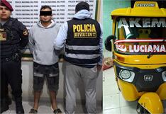 Chincha: capturan a sujeto sindicado de participar en robo de mototaxi
