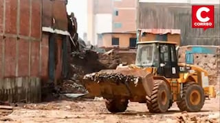 MVCS despliega maquinaria y cisternas para apoyar labores tras incendio en Barrios Altos