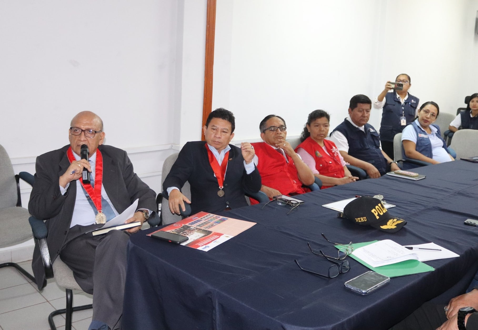 Autoridades sostuvieron una reunión de cara a los comisios del próximo 12 de abril