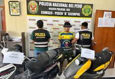 Pisco: policía detiene a sujeto involucrado en robo de motocicleta estacionada