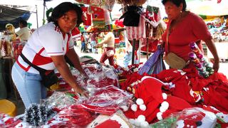 Piura: En los mercados ya se vive el espíritu navideño