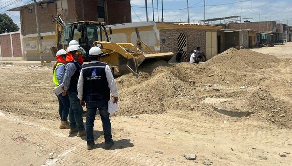 La obra se inició el año pasado, pero se encontró deficiencias en el expediente técnico, según el subgerente de Obras de la Municipalidad Distrital de Castilla,