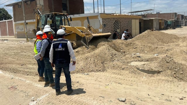 Piura: Trabajos de reparación de pistas y veredas en Castilla en un 50% de avance