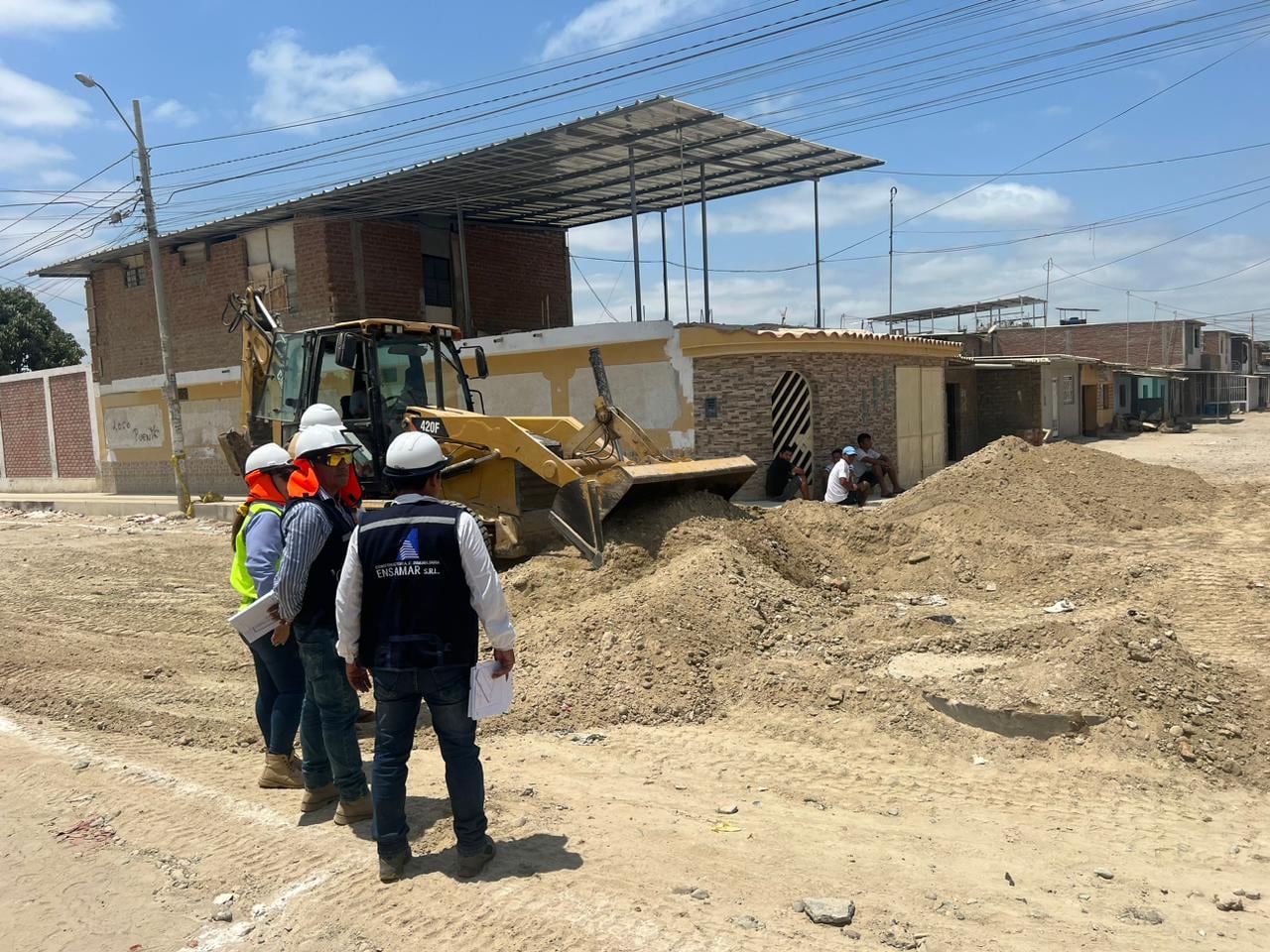 La obra se inició el año pasado, pero se encontró deficiencias en el expediente técnico, según el subgerente de Obras de la Municipalidad Distrital de Castilla,