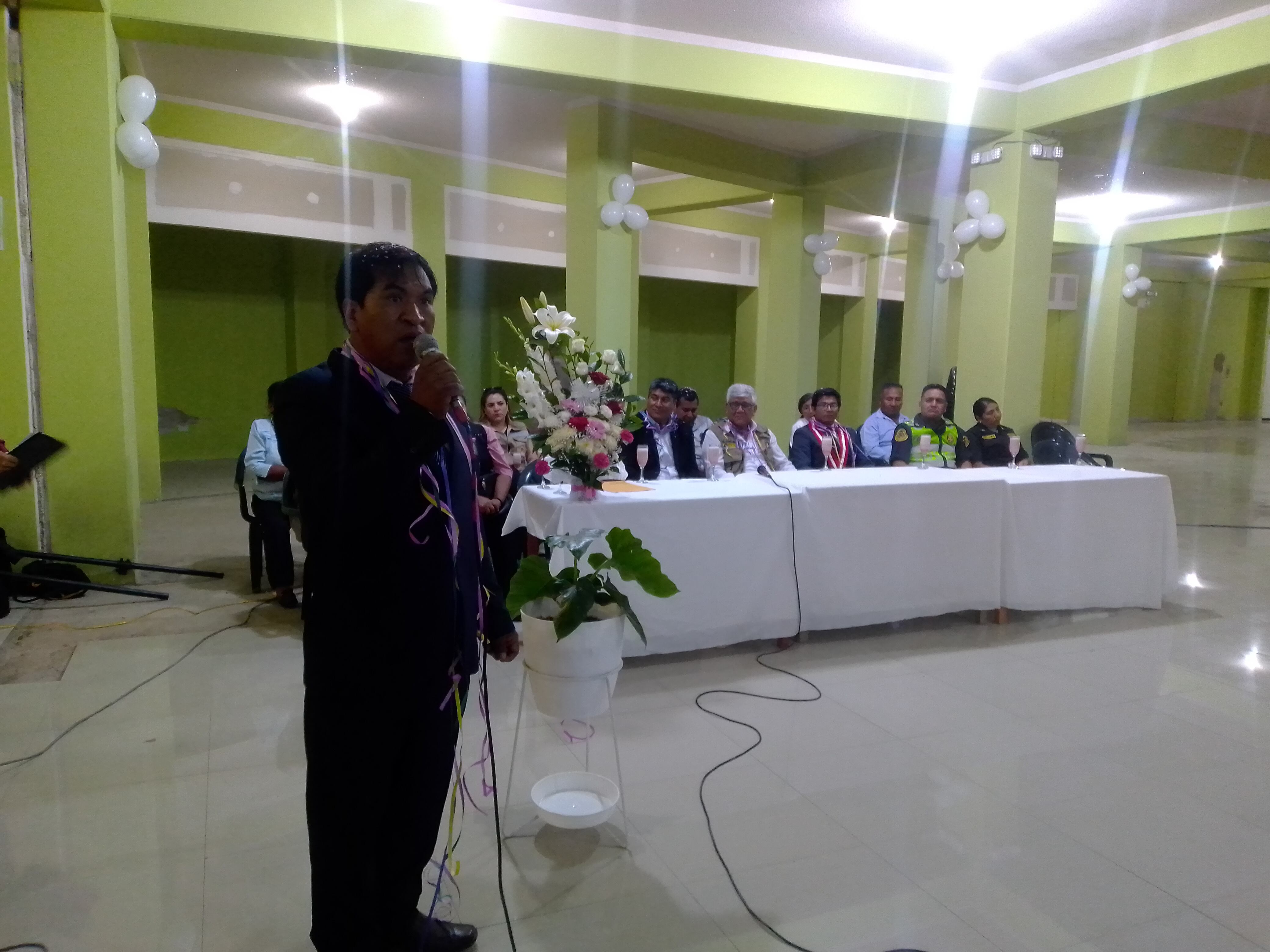 Juan Mamani actualmente ostenta el liderato del grupo de comerciantes. (Foto: Adrian Apaza)