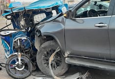 Trujillo: Una persona falleció tras el choque entre mototaxi y camioneta en Moche
