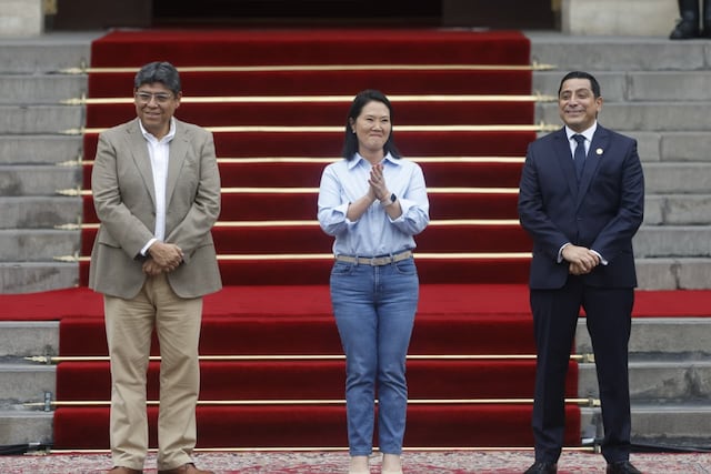 Keiko Fujimori participó en la ceremonia por el Día Nacional de la Persona Adulta Mayor (Foto: Mario Zapata/GEC)