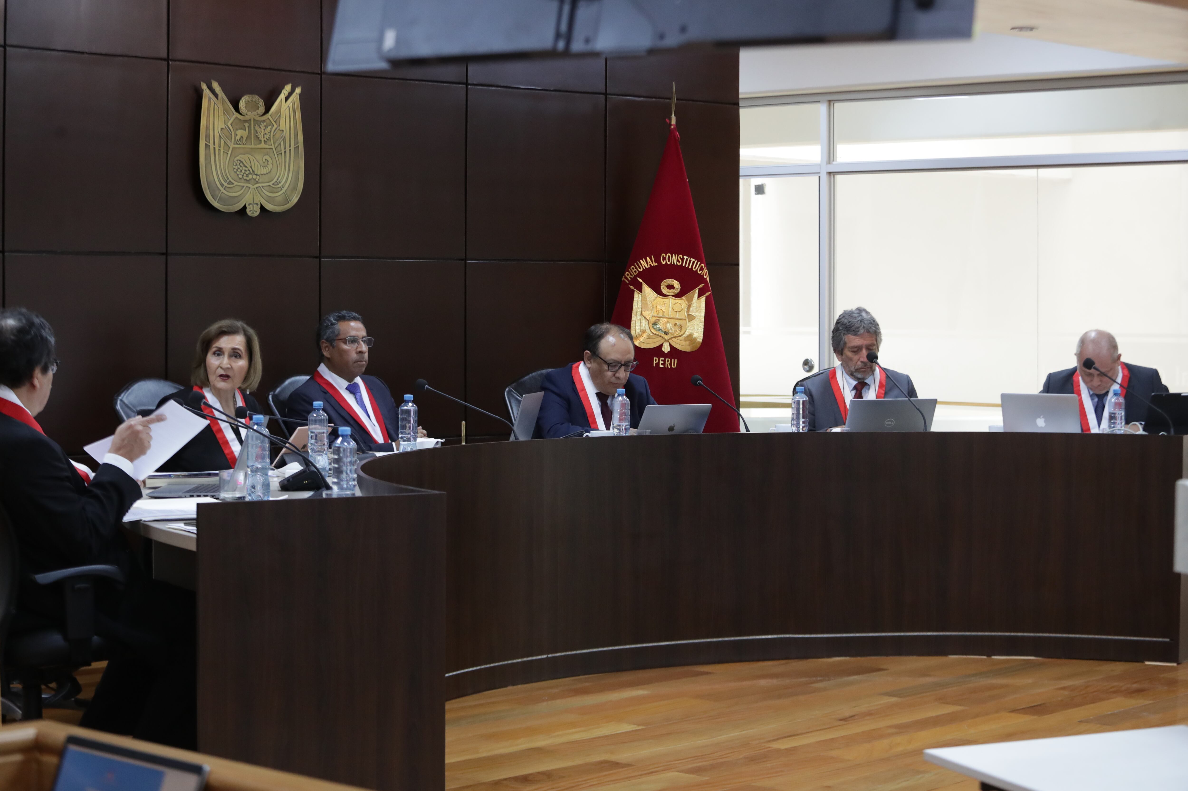 El Tribunal Constitucional dejó al voto el Caso Cócteles. El TC Foto: Alessandro Currarino /GEC