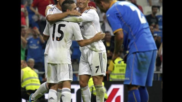 Real Madrid goleó 4-1 a Getafe 