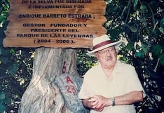 Fallece a los 101 años José Enrique Barreto Estrada, fundador del Parque de las Leyendas