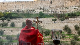 Israel bloquea al Patriarca Latino y cancela misa del Domingo de Ramos en el Santo Sepulcro