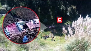 Ayacucho: niña de 7 años muere tras caída de camioneta a un barranco de 300 metros en Chuschi