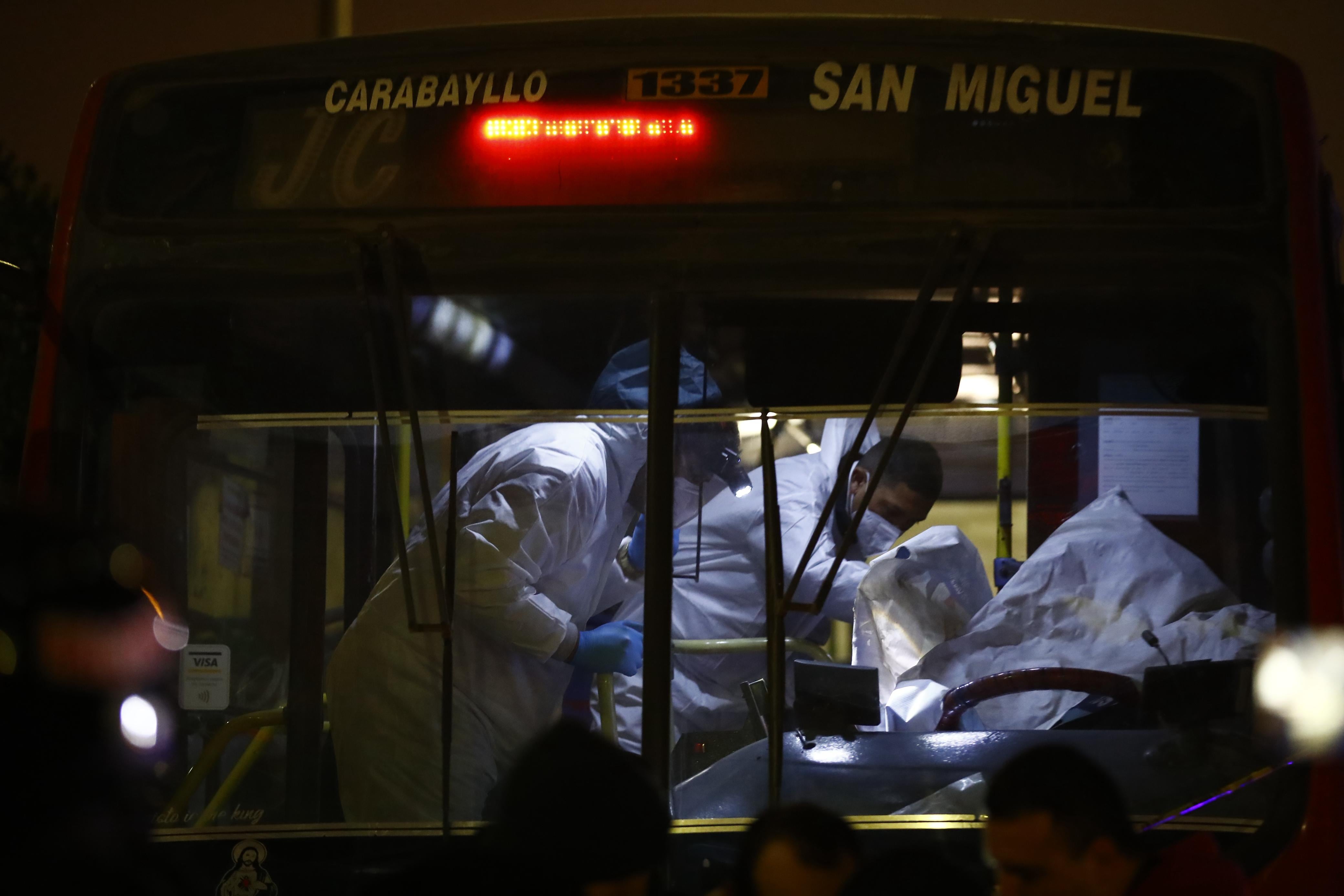 El crimen organizado ataca a conductores con violencia creciente. Un chofer sobrevivió tras recibir un disparo durante la primera noche del estado de emergencia. (Foto: Fernando Sangama /@photo.gec)