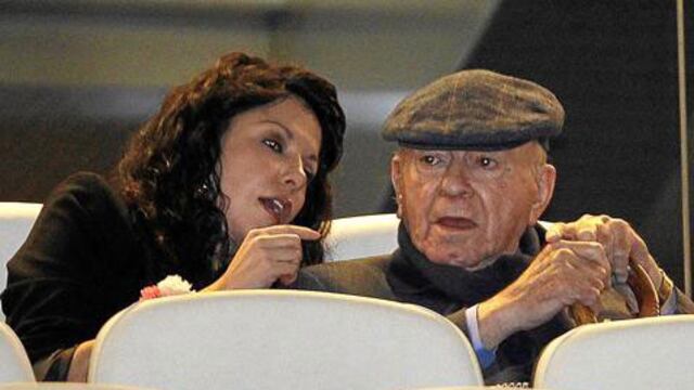 Di Stefano se casará a sus 86 años con novia de 36 años y quiere a Florentino de padrino