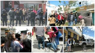Huancayo: Jovencita muere de un disparo y familiares apedrean casa de conviviente (VIDEO)