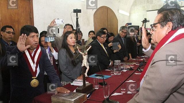 Cuestionan la gestión del presidente del Consejo Regional de Arequipa Tomás Ayñayanque