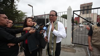 Roberto Sánchez confirma marchas y asegura que se desarrollarán sin violencia