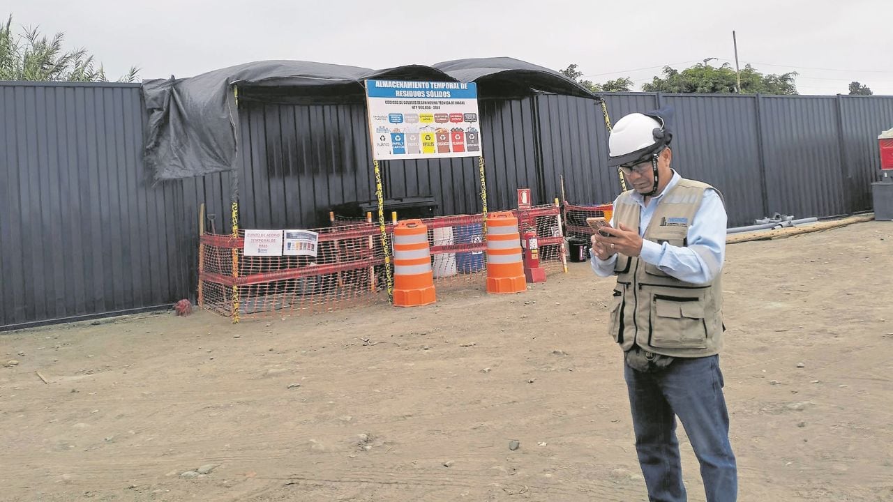 Gerente general del GORE La Libertad, Rogger Ruiz, dijo que el nivel de agua subterránea difiere de lo contemplado en el expediente técnico y tiene que replantearse la parte estructural.