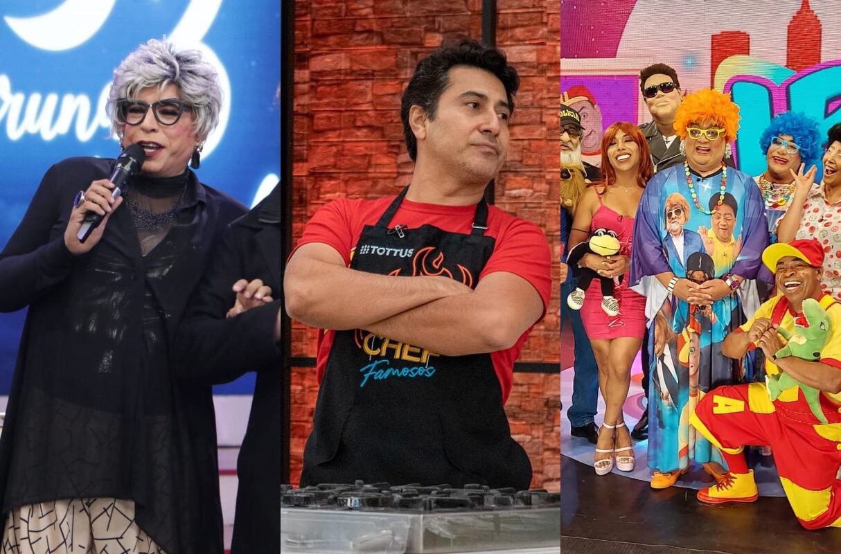 “El reventonazo de la Chola”, “El gran chef famosos” y “JB en ATV” compiten por la sintonía de los sábados. (Foto: Instagram)