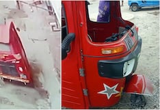 Chincha: facinerosos roban mototaxi para apoderarse de accesorios