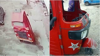 Chincha: facinerosos roban mototaxi para apoderarse de accesorios