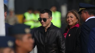 Presidente de Ecuador, Daniel Noboa, llega al Perú para asistir a la toma de mando de Keiko Fujimori (FOTOS)
