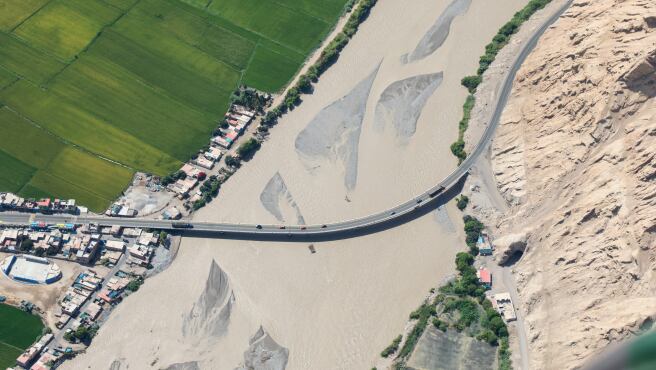 Vías afectadas sin reconstrucción. (Foto: GEC)
