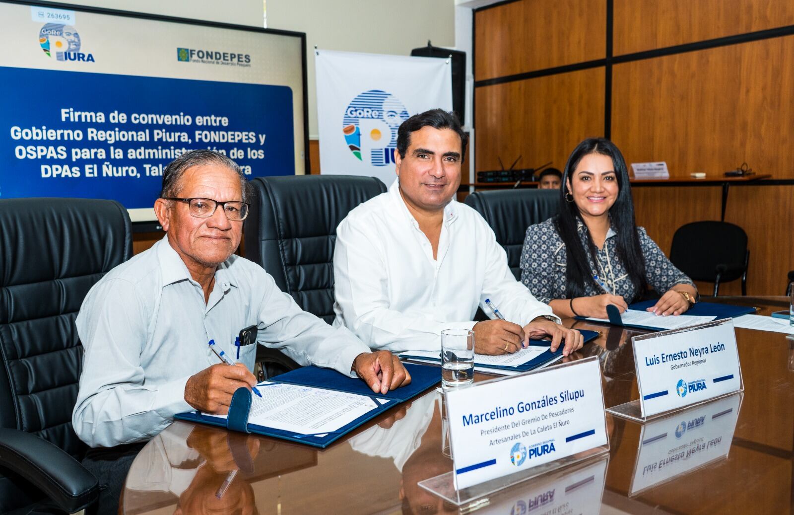 Entregan administración de los desembarcaderos a los pescadores de la región Piura