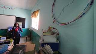 Arequipa: Colapso de buzón deja cuatro aulas inhabitables en colegio del distrito Alto Selva Alegre (VIDEO y FOTOS)