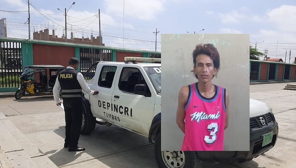 La víctima Henry Preciado fue llevada al hospital Jamo, donde le pusieron 25 puntos de sutura en el rostro. Jean More Ortega fue capturado por personal policial