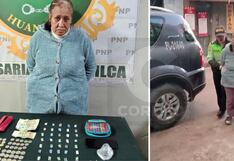 Huancayo: Detienen a sexagenaria por vender droga a jóvenes