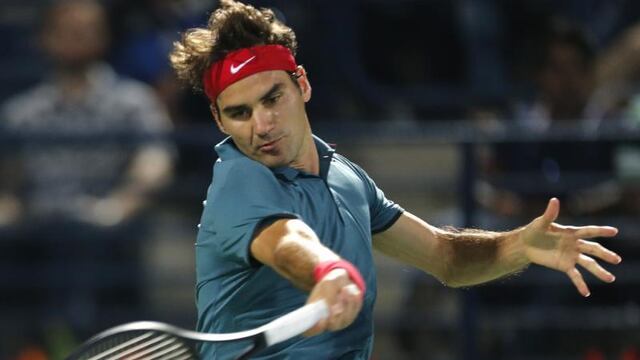 Roger Federer venció a Novak Djokovic y llegó a la final en Dubai