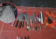 Negocio de drogas en penal de Socabaya: incautan envoltorios y “armas blancas”