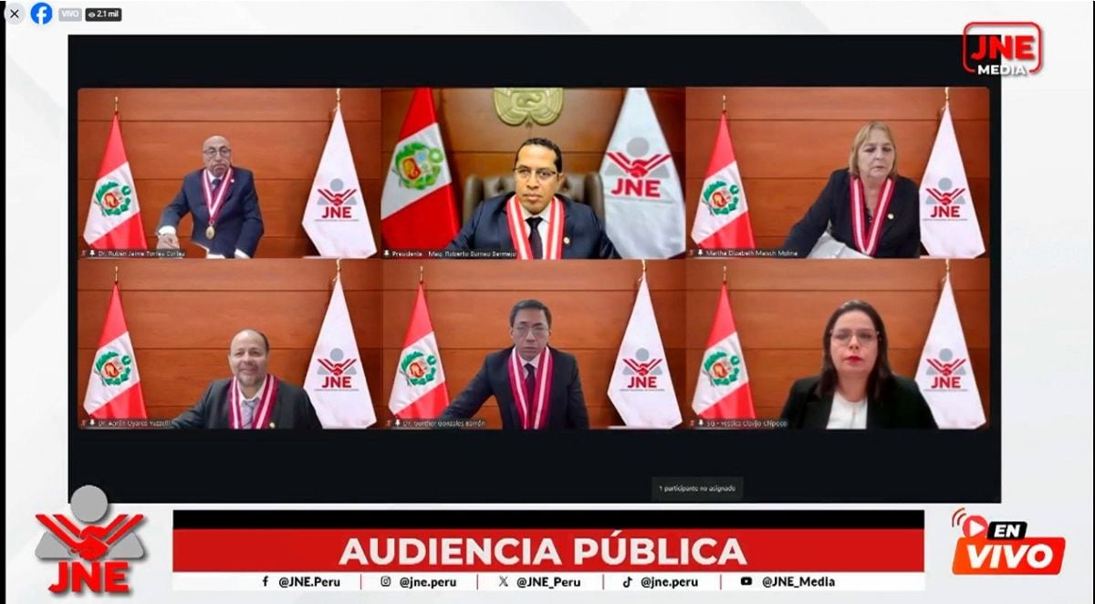Recientemente, el JNE rechazó dos apelaciones que presentó Juntos por el Perú. Foto: JNE.