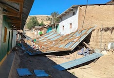 Chincha: fuertes vientos causan colapso de techos en viviendas de San Pedro de Huacarpana