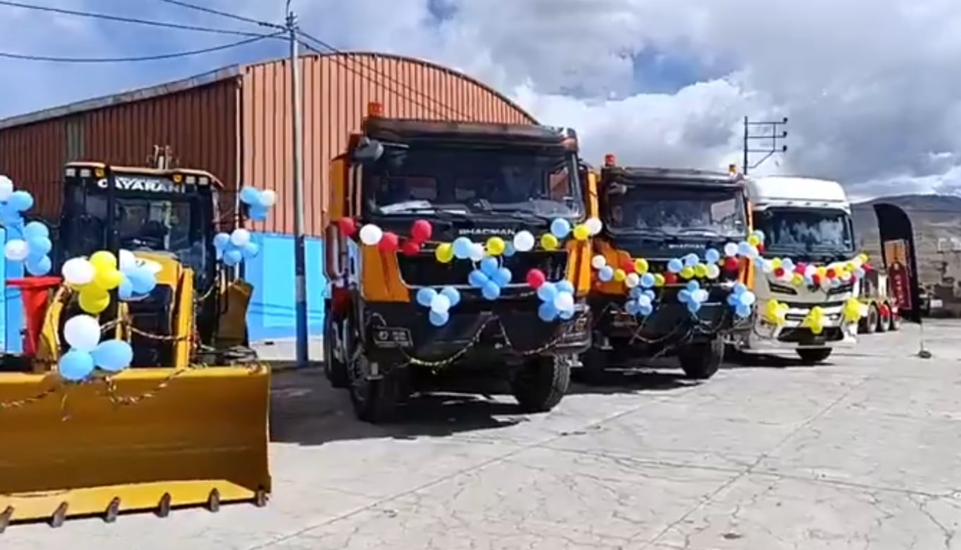 Cayarani adquiere maquinaria mediante obras por impuestos