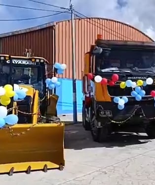 Cayarani adquiere maquinaria mediante obras por impuestos