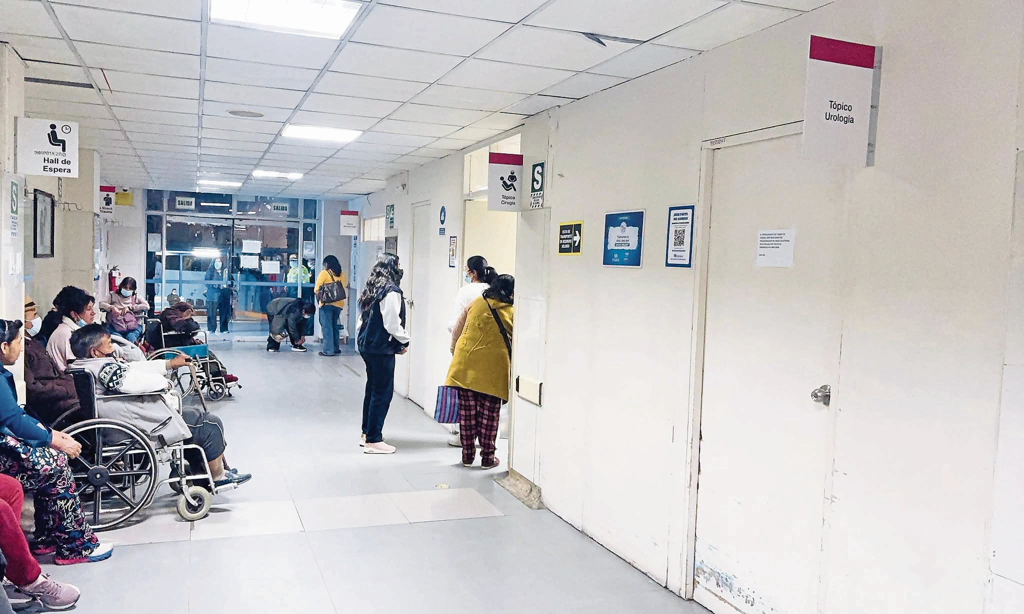 Pacientes del Seguro Social en Arequipa son los más afectados. Foto: GEC.