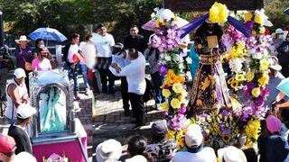 Imágenes del Señor Cautivo de Ayabaca y Virgen del Cisne de Loja protagonizaron encuentro de fe y paz