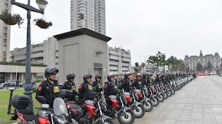 Mininter lanza estrategia “Halcón Cazador”: 245 motocicletas patrullarán calles de Lima 