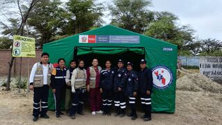 Piura: Instalan carpas de atención médica para peregrinos de la Virgen de Las Mercedes