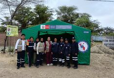 Piura: Instalan carpas de atención médica para peregrinos de la Virgen de Las Mercedes