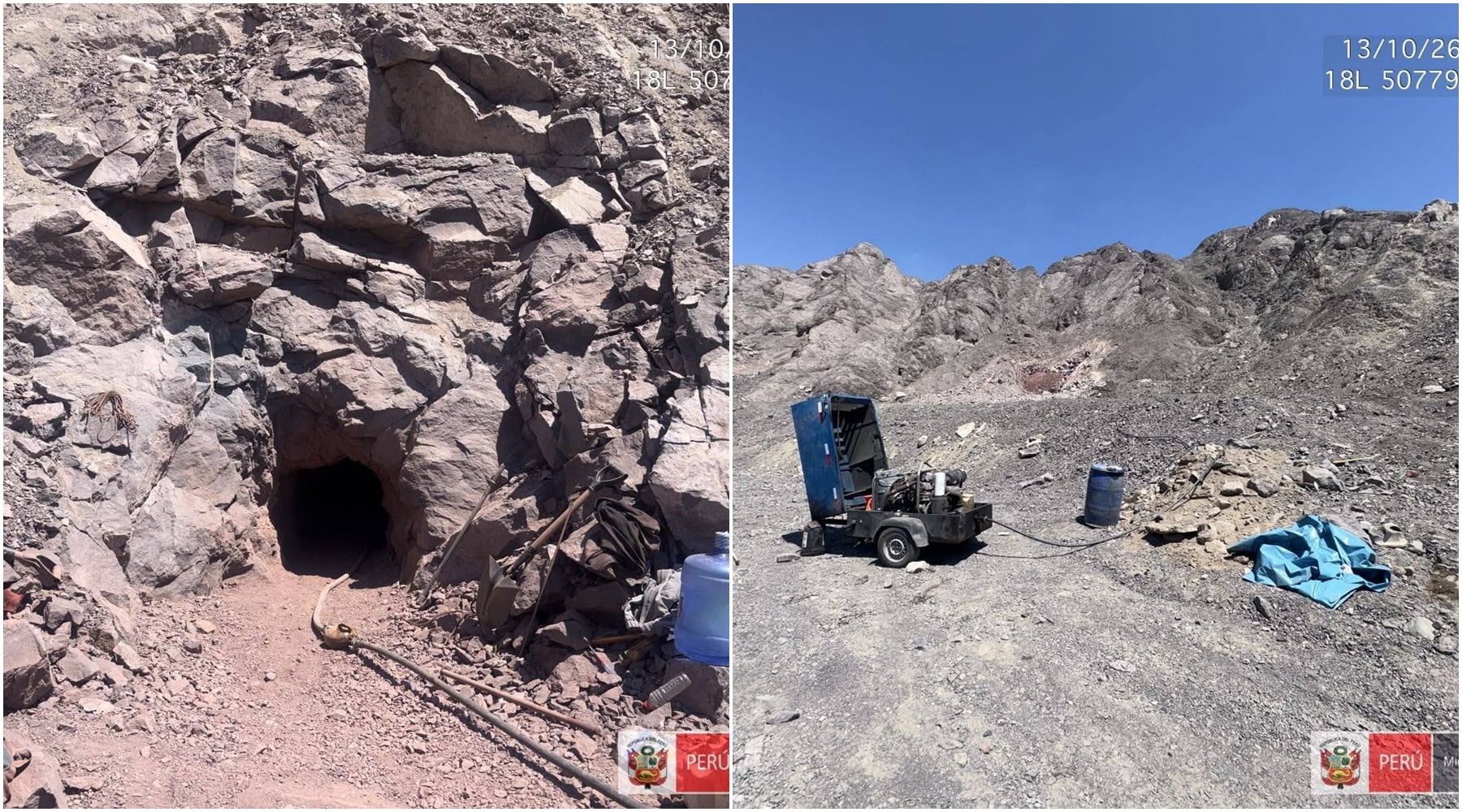 Nasca: alerta en el sector Cabeza de Cura por presunta afectación a zona arqueológica