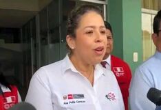 Ministra de la Mujer, Ana Peña, descarta renunciar con fines políticos como lo hizo Juan José Santiváñez